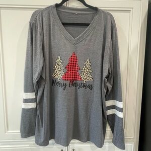 Women’s 3XL Christmas Long sleeve shirt
